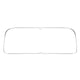 Window moulding for rear window 'Deluxe' (alu trim)