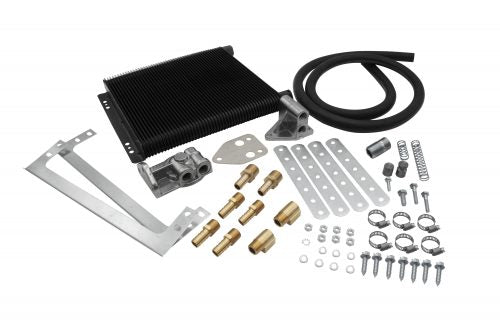 Oil cooler kit with 96 plates, 33 x 28 cm