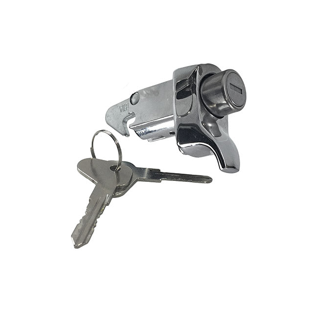 Engine lid lock with key / Chrome TQ