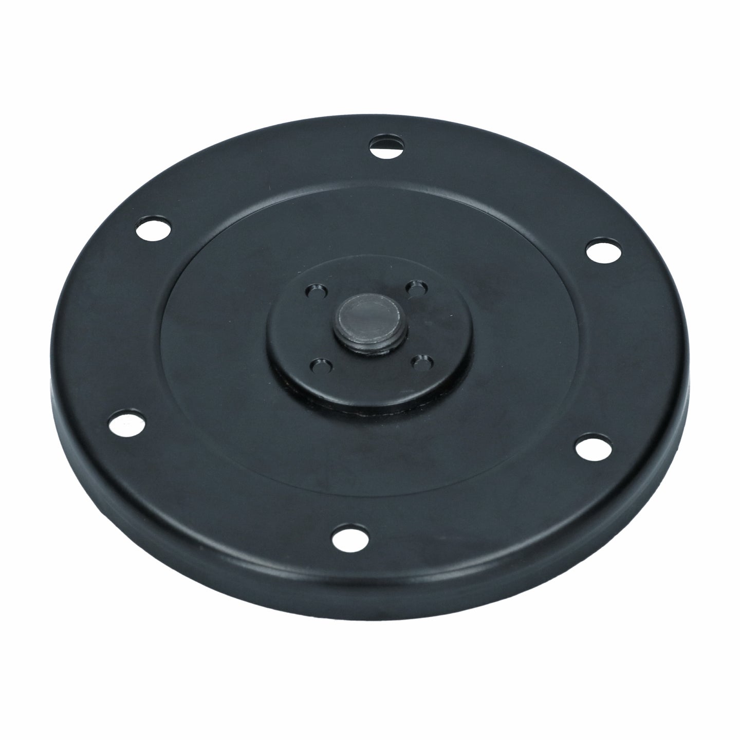 Oil sump plate with drainplug