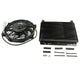 Oil cooler 72 plates, 26 x 28 cm, with ventilator