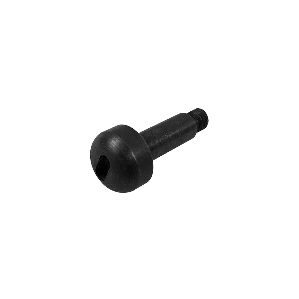 Sliding door lock button