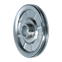 Standard pulley, chrome