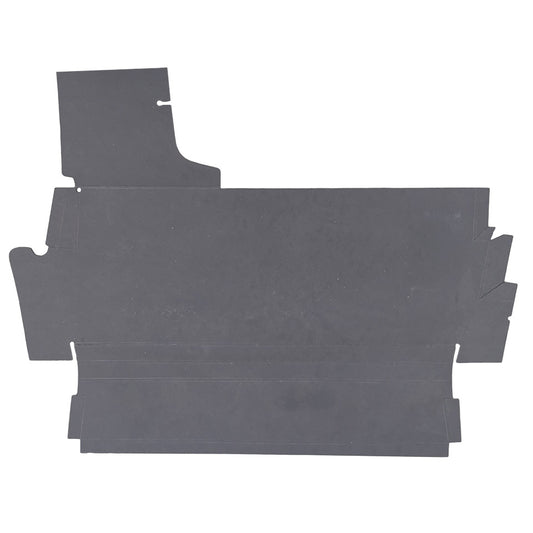 Front trunk cardboard, top side