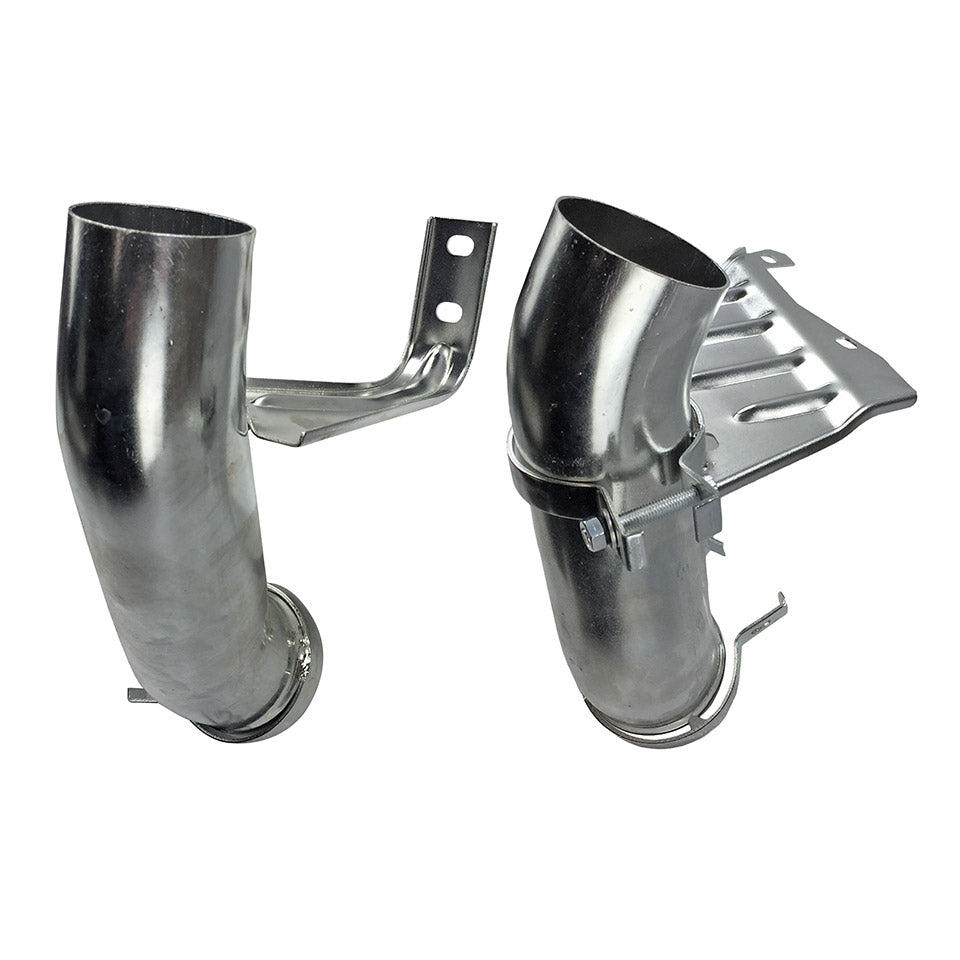 Elbows heatexchanger to heaterflap Type4 (Pair)