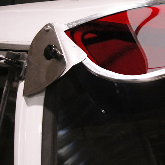 Sun visor, red