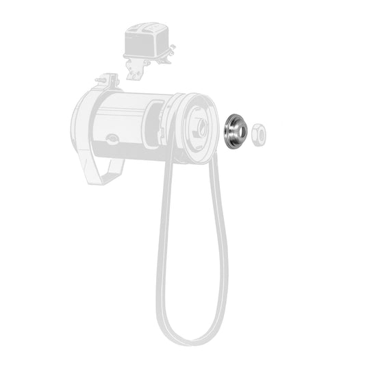 Ring between nut and shims V-belt pulley dynamo/alternator Type 1