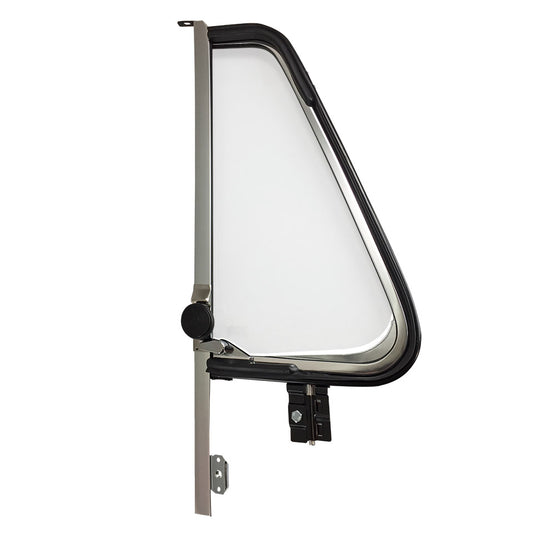 Vent window assembly, left