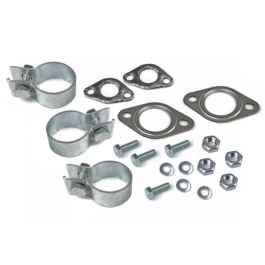 Exhaust assembly kit 25-30HP / Single tip
