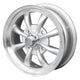 Wheel 8 spoke, silver, 4 lug (4x130), 5.5 x 15&quot;, ET +30