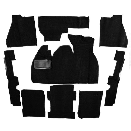 Carpet kit, Beetle, black