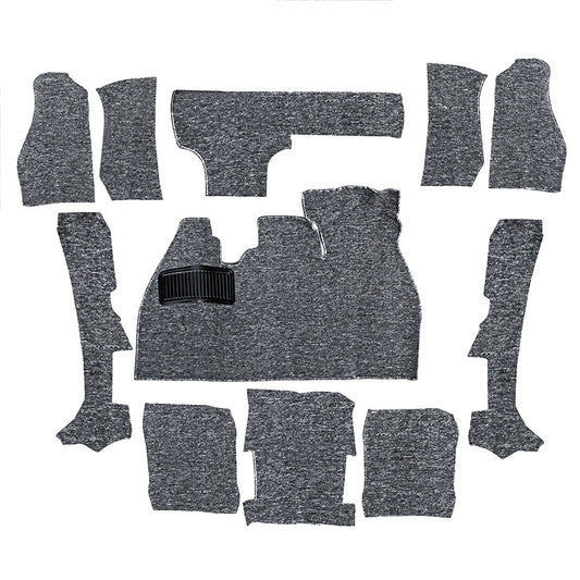 Carpet kit, Beetle convertible, grey