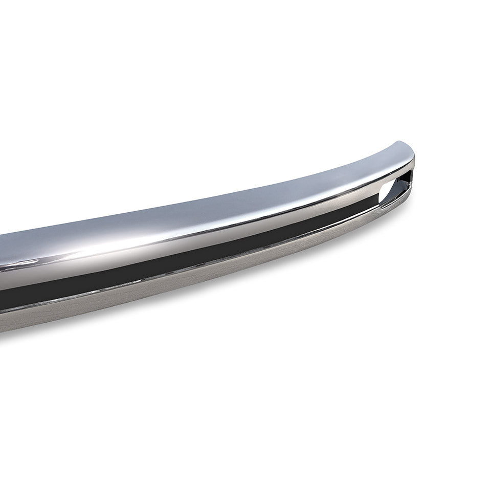 Bumper front (EURO), with indicator holes, original chrome