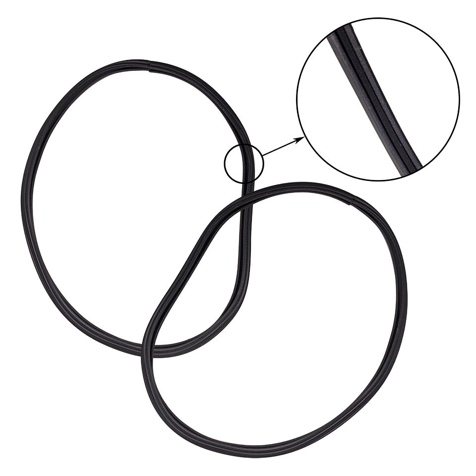 Seal around headlight lens