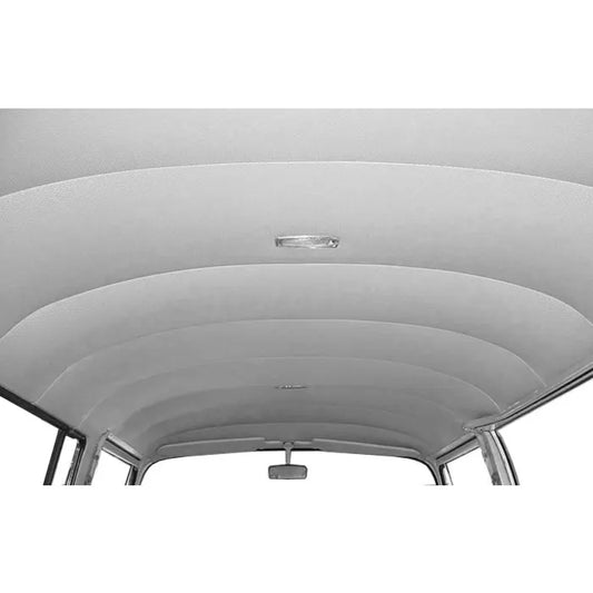 Full Length Headliner in off White Perforated Vinyl: T2 Bay (1972-1979)
