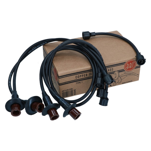 BBT Ignition lead set. Aircooled engines up to 1600cc to 1979.