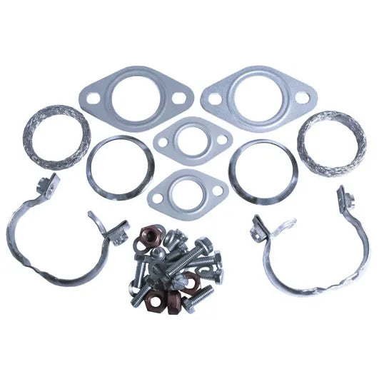 Exhaust fitting kit T2 63-79 1200-1600cc, German: T2 Bay (1968-1979), T2 Split Bus (1963-1967)