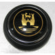 Horn Push with Black and Gold Wolfsburg Crest: Beetle (1955-1959), T2 Split Bus (1955-1967)