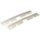 Front Bumper Beading Centre to Step White: T2 Bay (1968-1972)