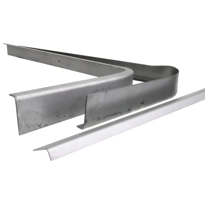 3 Piece Side Window Frame Repair Panel, Rear Right Window: T2 Bay (1968-1979)