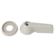 Interior Door Handle and Escutcheon Set in Beige: T2 Split Bus (1966-1967)