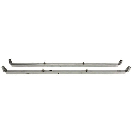 Window Guide Channel in Stainless Steel Pair: T2 Split Bus (1955-1967)
