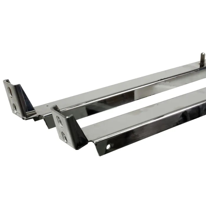 Window Guide Channel in Stainless Steel Pair: T2 Split Bus (1955-1967)
