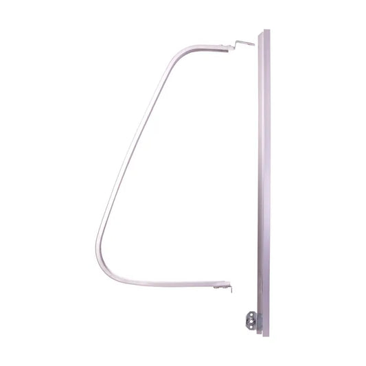 Left Fixed Quarter Light Frame Aluminium 2 Piece: T2 Bay (1969-1979)