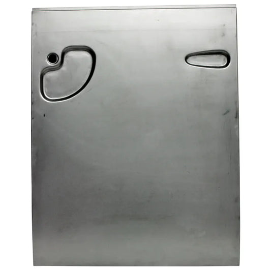 Right Cargo Door Outer Skin to Swage Line with Handle Recess: T2 Split Bus (1964-1967)