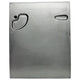 Right Cargo Door Outer Skin to Swage Line with Handle Recess: T2 Split Bus (1964-1967)