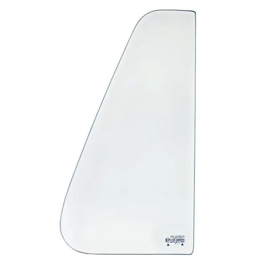 Front Opening Quarter Light Glass Left Clear: T2 Bay (1968-1979)