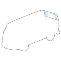 Rear Hatch Glass Clear: T2 Split 1950-1963