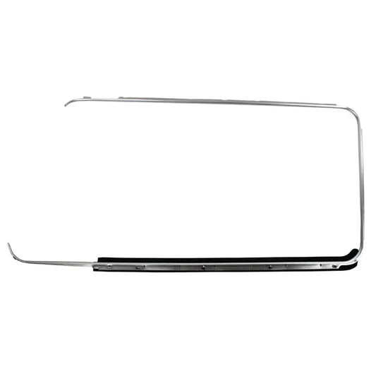 Outer Window Aluminium Trim with Scraper Left: T2 Bay (1968-1979), Brazil Kombi (1997-2014)