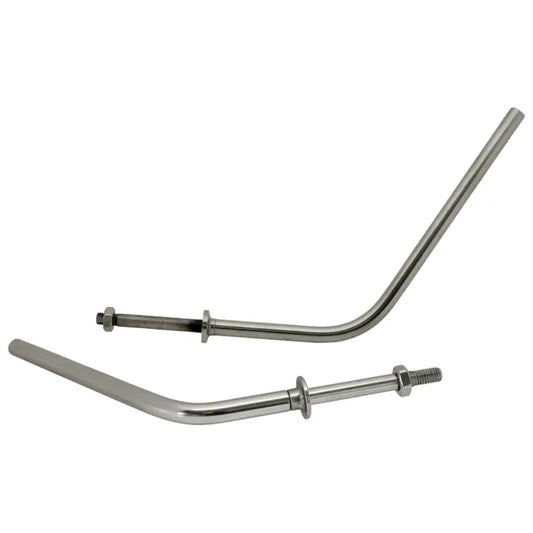 Mirror Arms Standard 8.0mm in Stainless Steel Pair: T2 Split Bus (1953-1967)