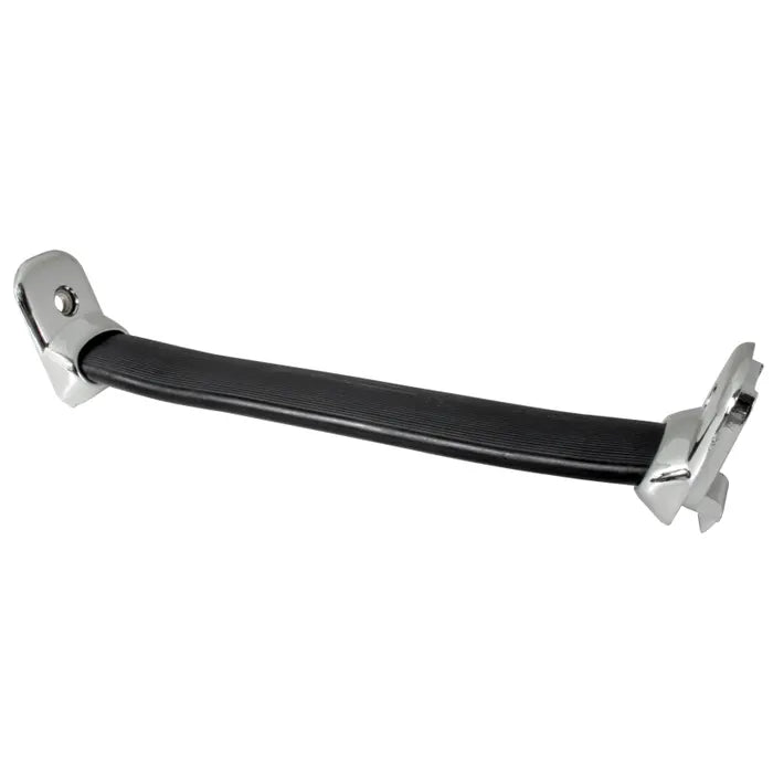 Interior Door Pull Handle, Black with Chrome Ends: T2 Bay (1968-1979)