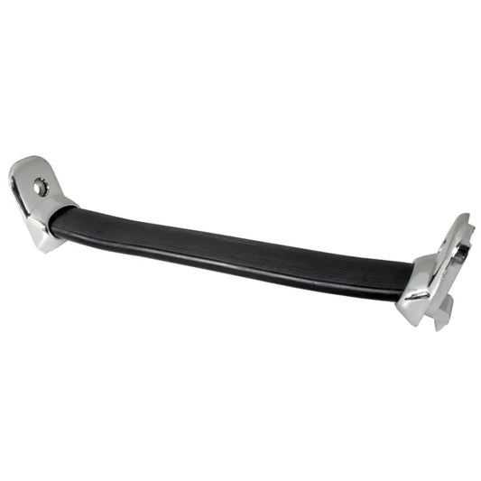 Interior Door Pull Handle, Black with Chrome Ends: T2 Bay (1968-1979)