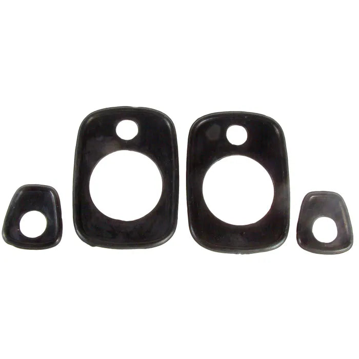 Door Handle Gasket Set: T2 Bay (1968), T2 Split Bus (1964-1967), Baywindow USA (1968)
