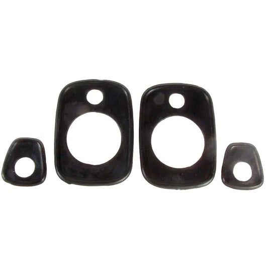 Door Handle Gasket Set: T2 Bay (1968), T2 Split Bus (1964-1967), Baywindow USA (1968)