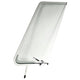 Right Opening Quarter Light White with Chrome Catch: T2 Split Bus (1955-1967)