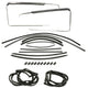 Cab Door Seal Set, 24 Piece, Left & Right, Fixed Quarter Windows: T2 Bay (1968-1979)