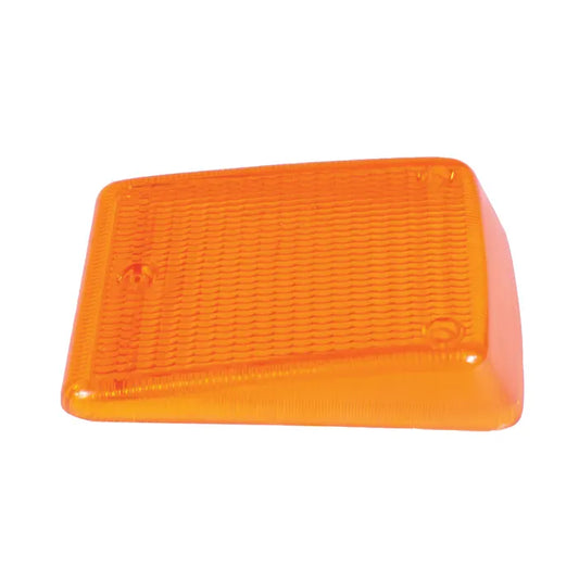 Front Indicator Lens Amber Left: T2 Bay (1973-1979), Brazil Kombi (1997-2014)