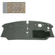 Cab Floor Carpet for Right Hand Drive Oatmeal: T2 Bay (1973-1979)