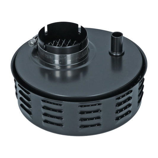 Air filter with louvers - black Beetle/Split/Bay/K.Ghia