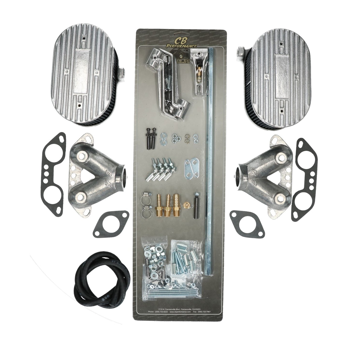 Manifolds and linkage for 'Weber' ICT carburettor