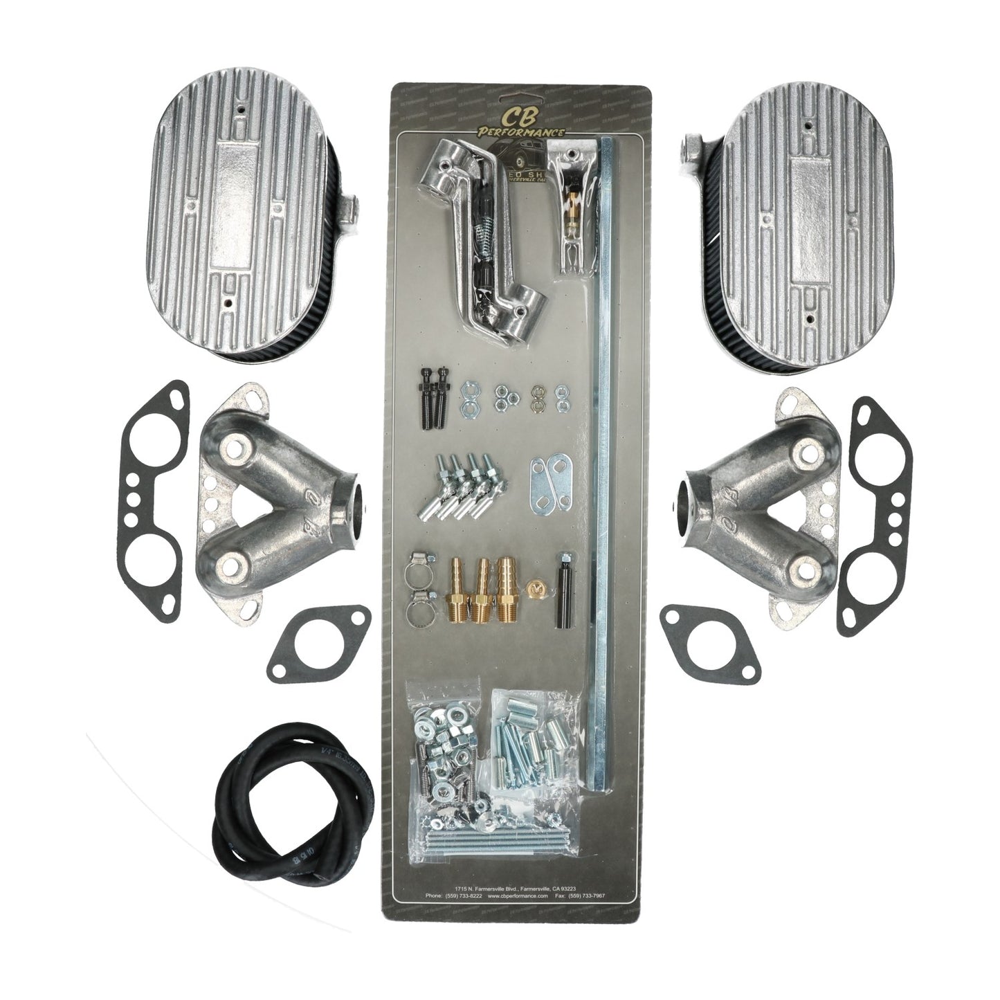 Manifolds and linkage for 'Weber' ICT carburettor