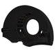 Fan shroud with ducts, with doghouse, black