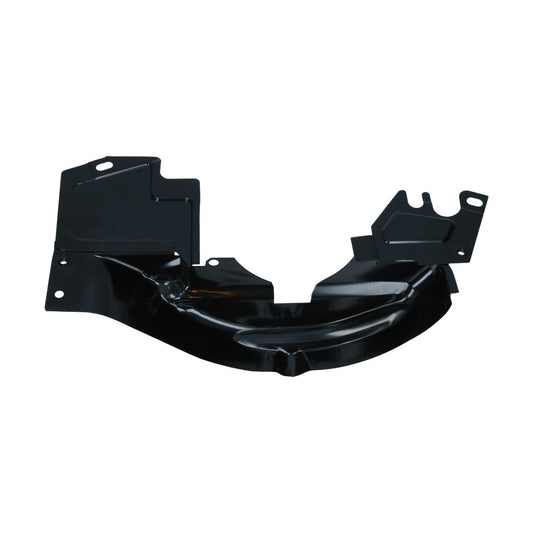 Tinware behind pulley, wide (black)