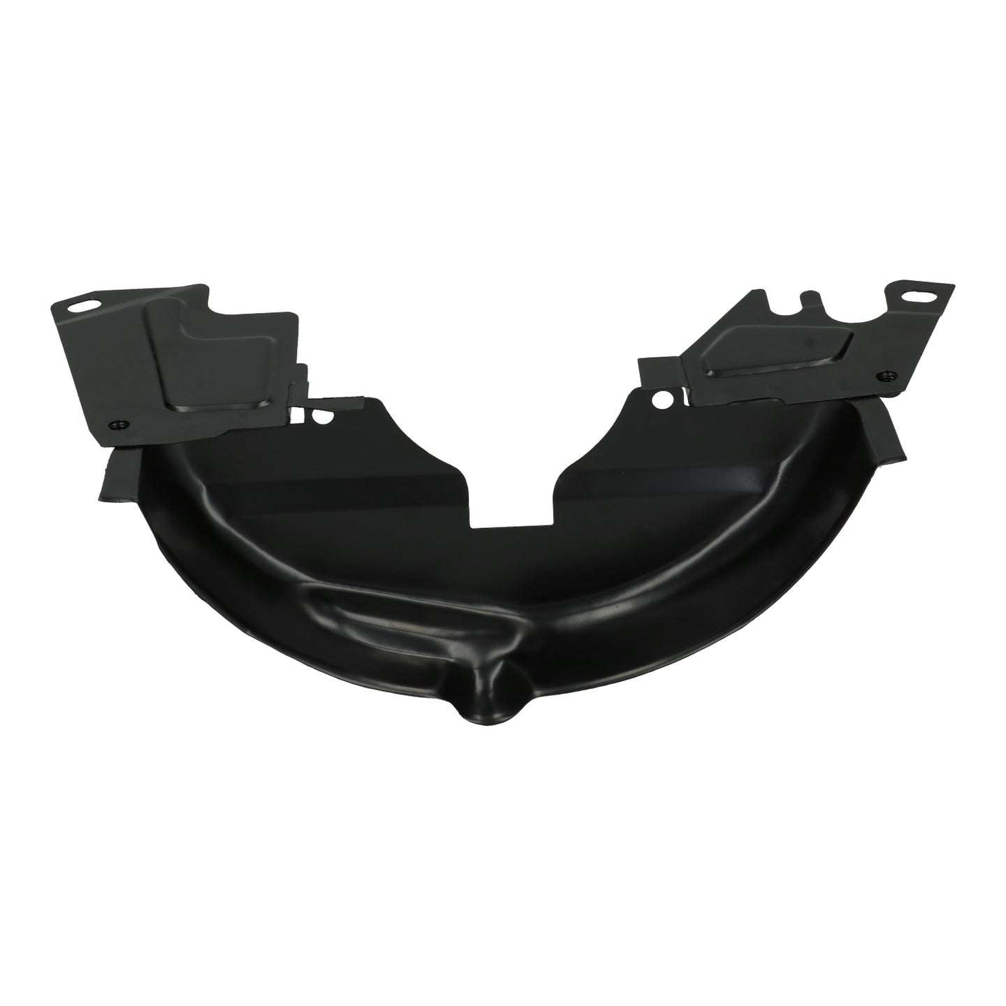 Tinware behind pulley, small (black)