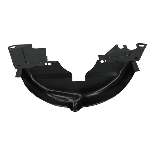 Tinware behind pulley, small (black)