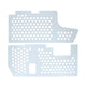 Plate set for engine compartment insulation, Type4